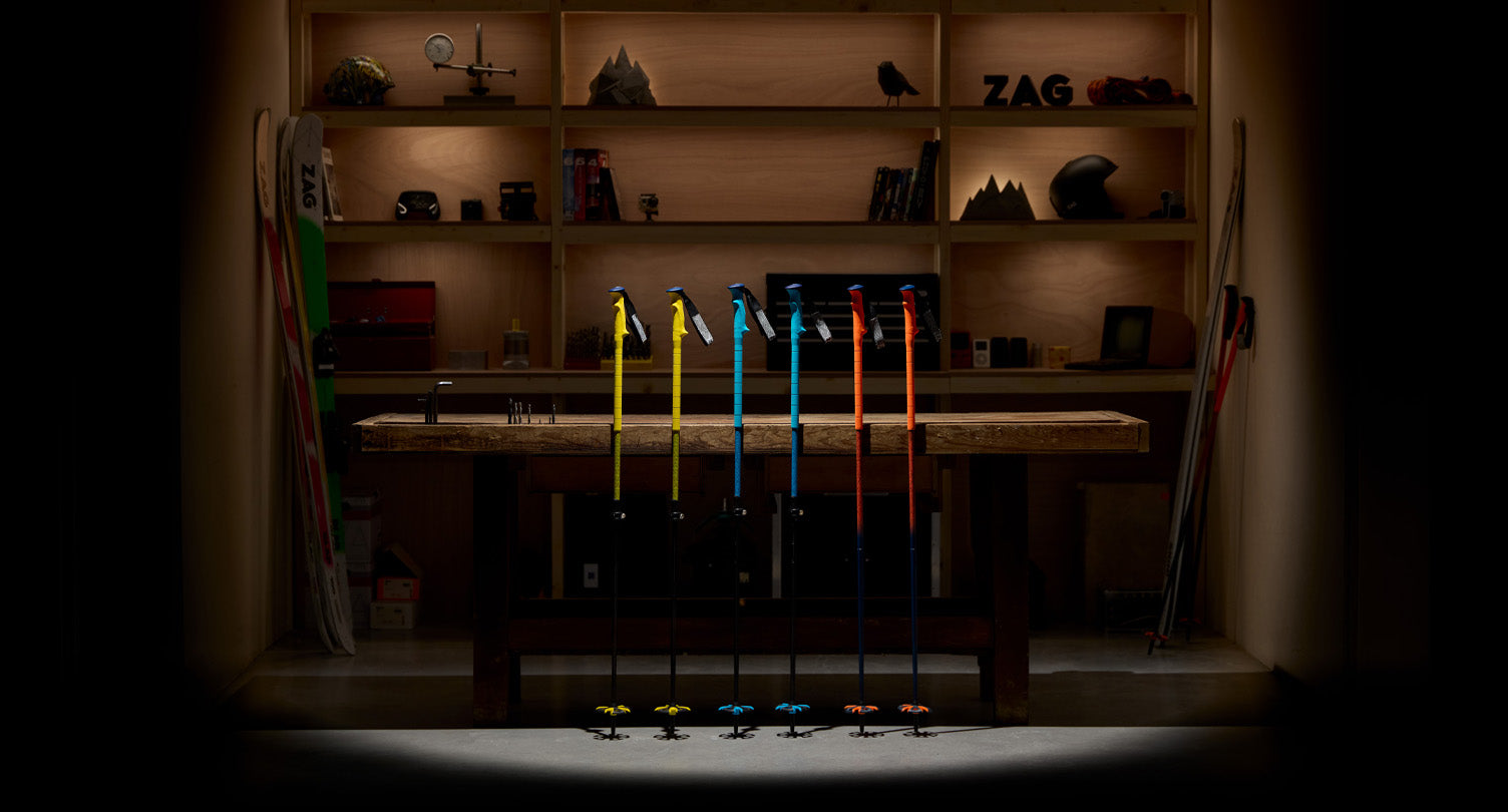 Touring Freeride Ski Poles | ZAG SKIS