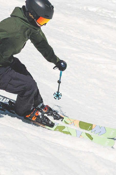 ZAG Slap lite182 専用シール付きバックカントリースキー SLAP | Playful freeride skis for riding on any terrain | ZAGSKIS