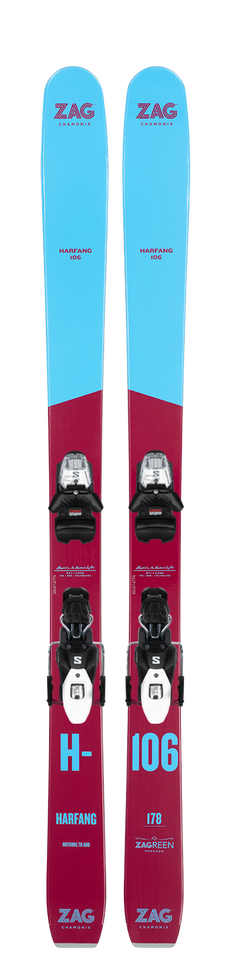 2019 20 sneak peek at salomon skis HARFANG 106 (24–25)