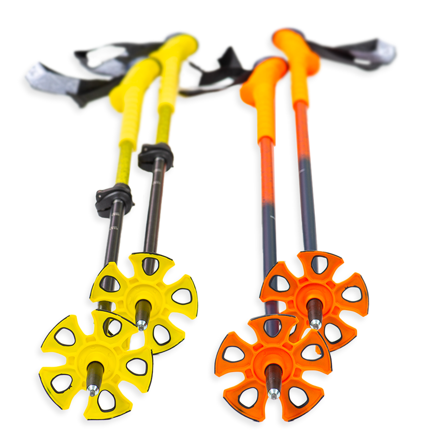BATONS NORTH VARIO JAUNE