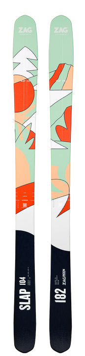 SLAP | Playful freeride skis for riding on any terrain | ZAGSKIS SLAP | Playful freeride skis for riding on any terrain | ZAGSKIS