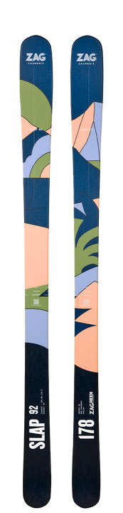 SLAP | Playful freeride skis for riding on any terrain | ZAGSKIS SLAP | Playful freeride skis for riding on any terrain | ZAGSKIS