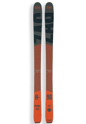 Ski tout terrain ZAG H-96 edition PATROL