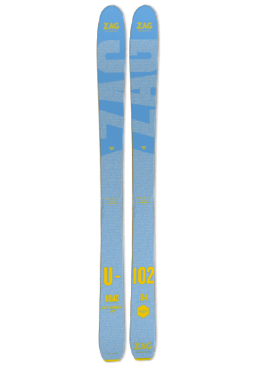 ZAG UBAC 102 LADY skis de freerando femme