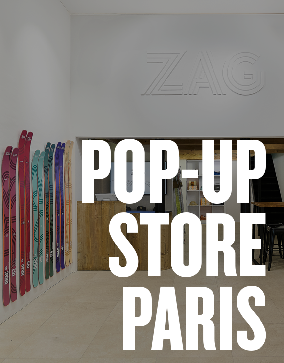 Nouveau Pop-Up store ZAG à Paris! 
