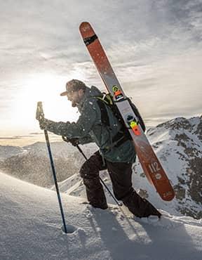 Nouvelle gamme SLAP: skis freeride et freerando